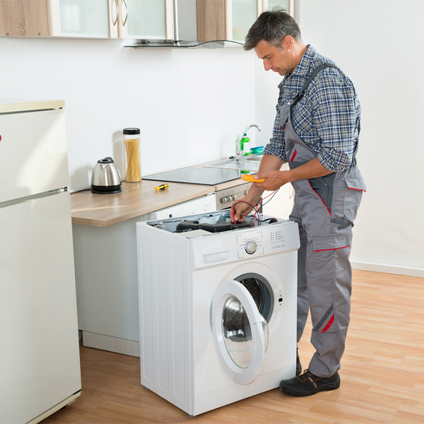 can you walk me through the steps of troubleshooting my washer issue in Sugar Creek IL